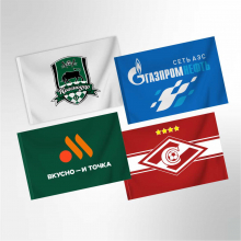 Флаги Прямоугольные - Типография «Адмирал» Краснодар